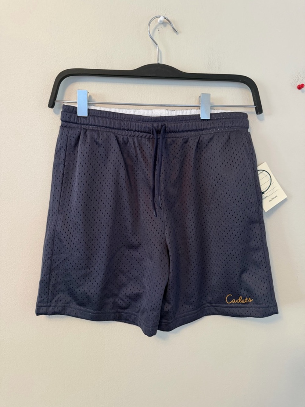 Cadets Navy Mesh Athletic Shorts